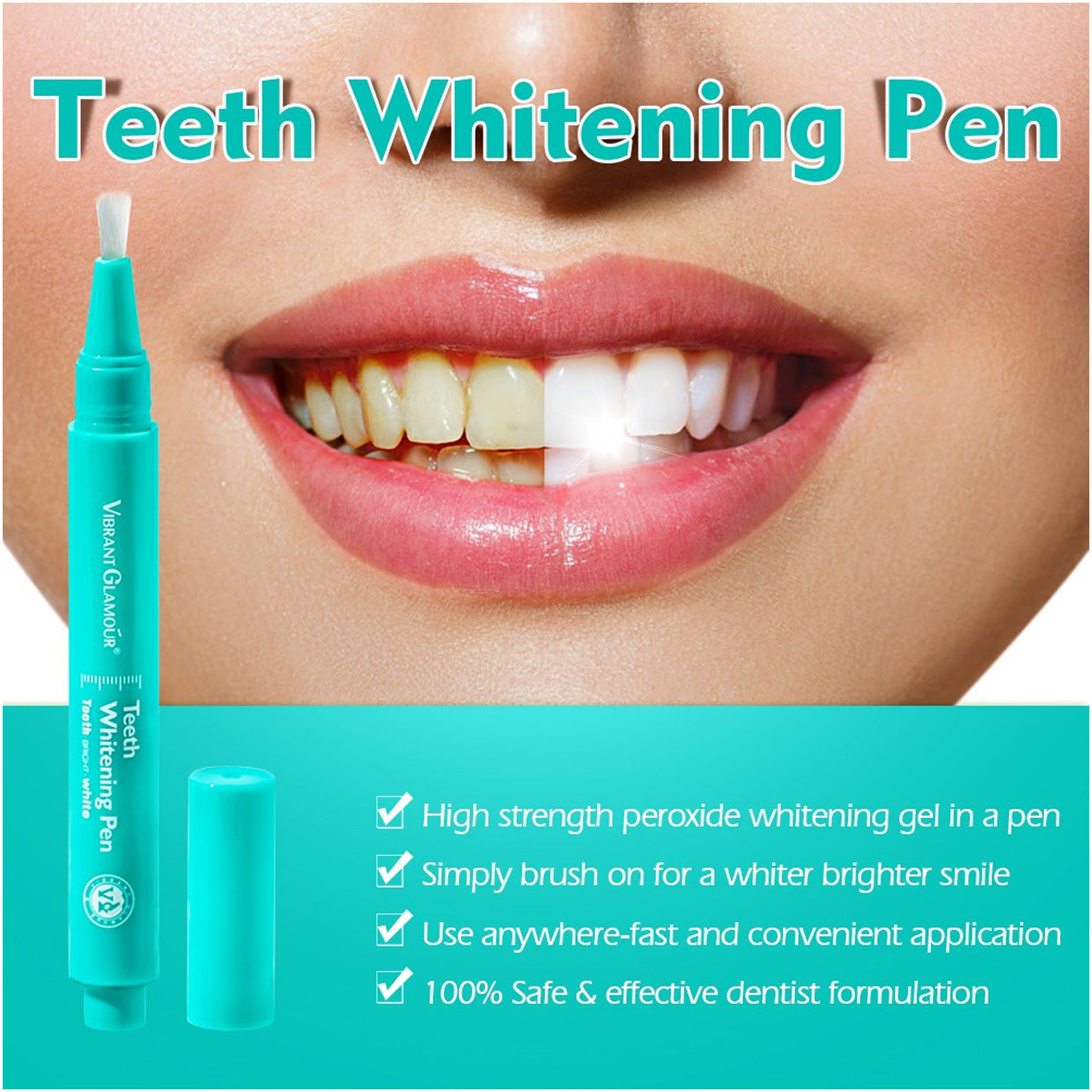 VIBRANT GLAMOUR Teeth Whitening Pen