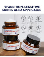 VIBRANT GLAMOUR 8% Niacinamide Whitening Face Cream 5% Niacinamide Serum & Niacinamide Toner Set 5X Ceramide 3X Centella Skin Barrier Repair Skincare Acne