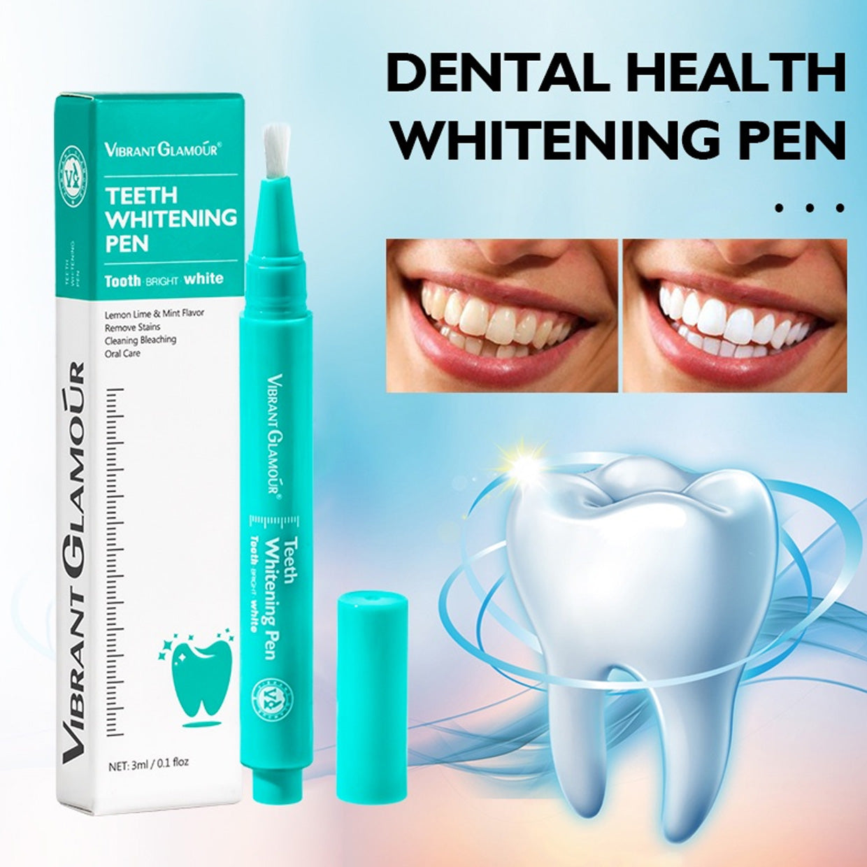 VIBRANT GLAMOUR Teeth Whitening Pen