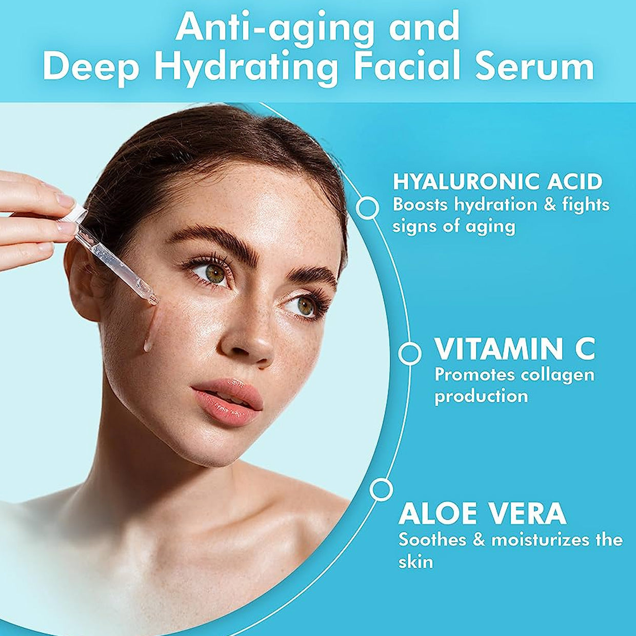 VIBRANT GLAMOUR Hyaluronic Acid Face Serum