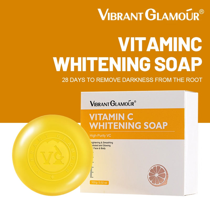 VIBRANT GLAMOUR Vitamin C Whitening Soap