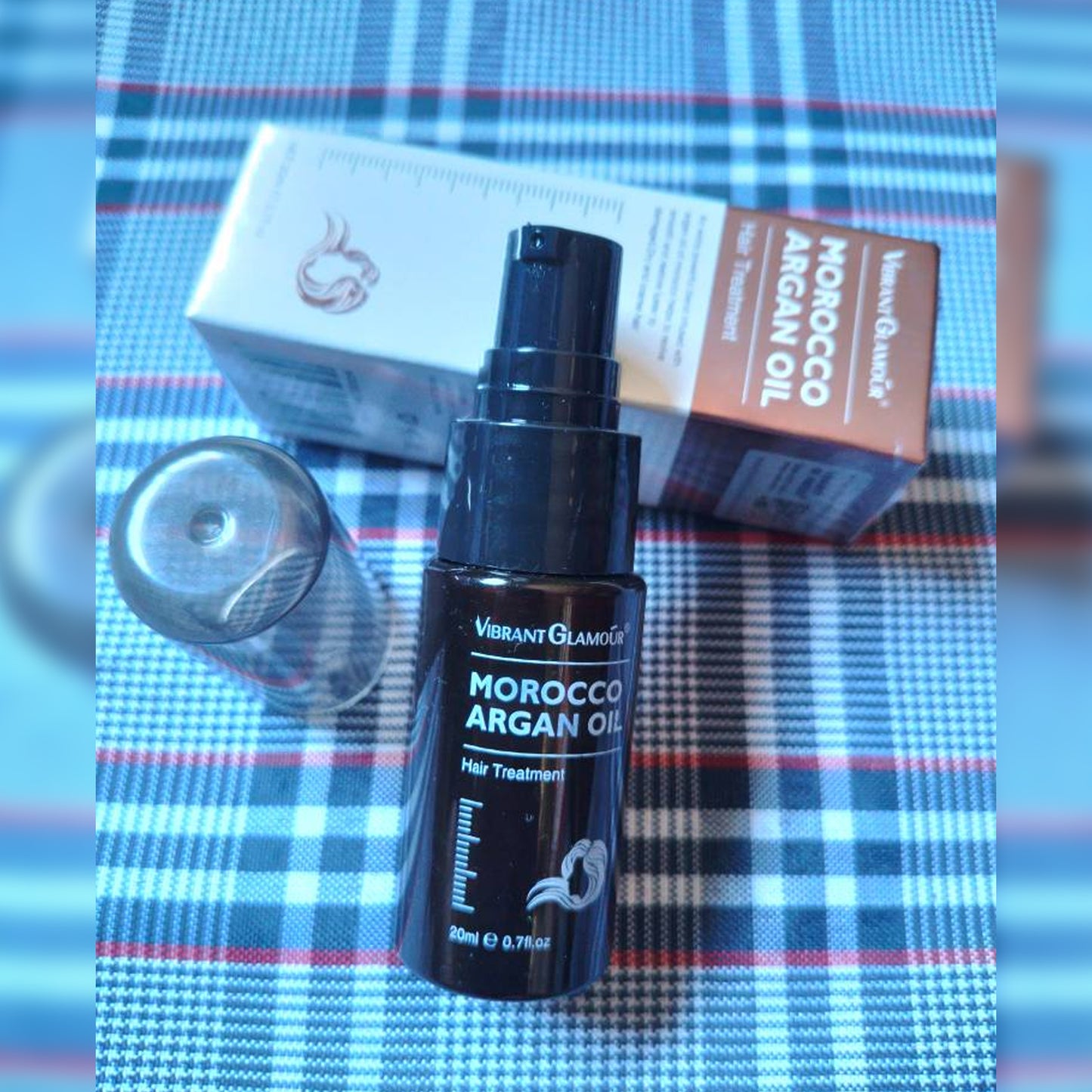 VIBRANT GLAMOUR FDA Moroccan Argan Oil Hair Oil