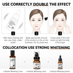 VIBRANT GLAMOUR FDA Double Retinol α-Arbutin Whitening Face Toner Set Anti-aging Niacinamide Reduce Dark Spots Freckles (1 retinol toner + 1 arbutin toner) Facial Skincare