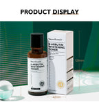 VIBRANT GLAMOUR FDA Double Retinol α-Arbutin Whitening Face Toner Set Anti-aging Niacinamide Reduce Dark Spots Freckles (1 retinol toner + 1 arbutin toner) Facial Skincare