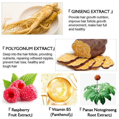 VIBRANT GLAMOUR Ginseng Natural Hair Growth Essence Spray