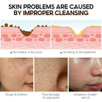 VIBRANT GLAMOUR FDA Arbutin-Arbutin Whitening Facial Cleanser Amino Acid Vitamin C Deep Cleansing Brightening Face
