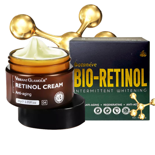 VG Vibrant Glamour - Retinol Cream & Botanéve Bio-Retinol 50g Intermittent Whitening Regenerating Soap for Anti-Aging