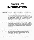 Vibrant Glamour Anti-aging Skin Care set - Retinol Cream, Serum FDA 2.5% Retinol + Hyaluronic, Shea Butter